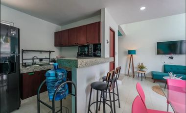 HERMOSA VILLA AMUEBLADA EN VENTA A UNA CUADRA DE LA PLAYA EN CHICXULUB PUERTO