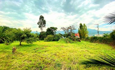 VENTA DE TERRENO EN TUMBACO SECTOR RUMIHUAYCO, FRENTE MEGAKYWI LA CERÁMICA