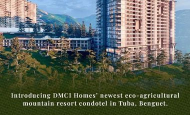 𝐌𝐨𝐧𝐜𝐞𝐥𝐥𝐨 𝐂𝐫𝐞𝐬𝐭 1 Bedroom 𝐛𝐲 𝐃𝐌𝐂𝐈 𝐇𝐨𝐦𝐞𝐬 Condotel in Tuba, Benguet, Nearby Attractions: BenCab Museum, Camp John Hay, Asin Hot S