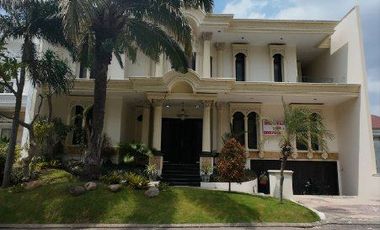 Rumah Villa Bukit Regency Pakuwon Indah  Furnish Mewah Ada kolam renang