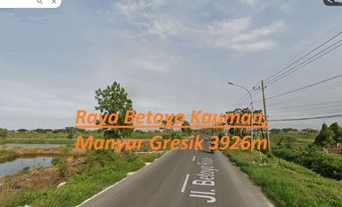 Tanah dijual di Jawa Timur, Gresik