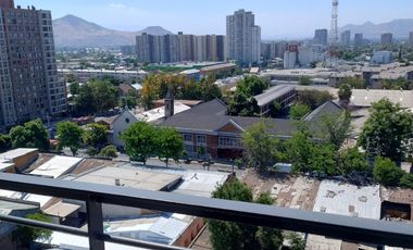 Departamento 1D/1B en Venta Semi Nuevo, Vista Despejada, a Pasos del Metro Hospitales