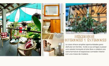 VENDO CASA DE ALQUILER AMOBLADA, 4 HABITACIONES, 4  BAÑOS