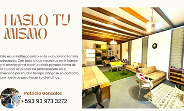 VENDO CASA DE ALQUILER AMOBLADA, 4 HABITACIONES, 4  BAÑOS