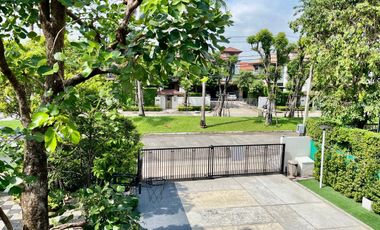 ด่วน  ขาย ลด ราคา 1 ล้าน บ้านหรูที่ดินขนาดใหญ่ มีพื้นที่ต่อเติมกว้างใกล้ทะเลสาบม. มัณฑนา เลค วัชรพล Mantana Lake Watcharapolทำเลดี ถ.สุขาภิบาล5 วัชรพล