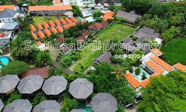 Freehold land sale 1350sqm in Tumbak Bayuh Pererenan canggu