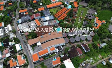 Freehold land sale 1350sqm in Tumbak Bayuh Pererenan canggu