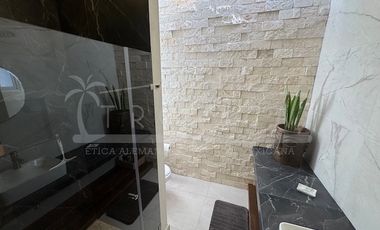 MODERNA CASA AMUEBLADA  CON ROOF TOP Y 4 RECAMARAS EN ALDEA KAAN PUERTO MORELOS