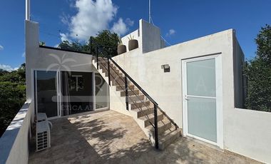 MODERNA CASA AMUEBLADA  CON ROOF TOP Y 4 RECAMARAS EN ALDEA KAAN PUERTO MORELOS