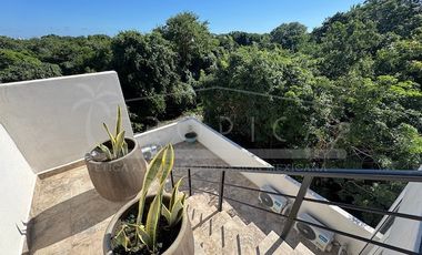 MODERNA CASA AMUEBLADA  CON ROOF TOP Y 4 RECAMARAS EN ALDEA KAAN PUERTO MORELOS
