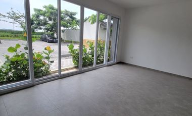 En venta lujoso departamemto de estreno de dos dormitorios en Riberas del Buijo