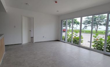 En venta lujoso departamemto de estreno de dos dormitorios en Riberas del Buijo