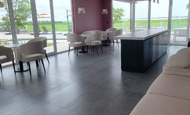 En venta lujoso departamemto de estreno de dos dormitorios en Riberas del Buijo
