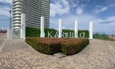 En venta exclusivo terreno frente a la laguna en Karibao, Playas