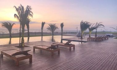 En venta exclusivo terreno frente a la laguna en Karibao, Playas