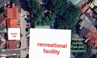 Palmera Villas Duplex House for Sale in Quezon City near SM Fairview Commonwealth area UP Technohub