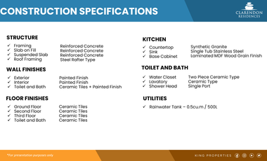 CLARENDON RESIDENCES PUNTA PRINCESA CEBU CITY