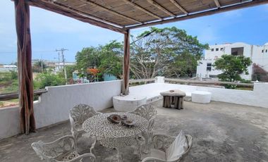 En venta casa vacacional full amoblada en Punta Blanca, Ruta del Spondylus