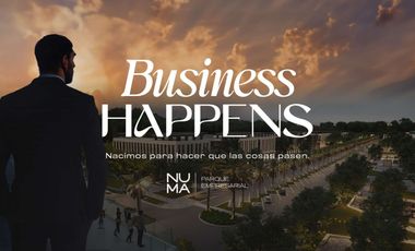 En venta terreno en Parque empresarial NUMA, via al PAN, Samborondon