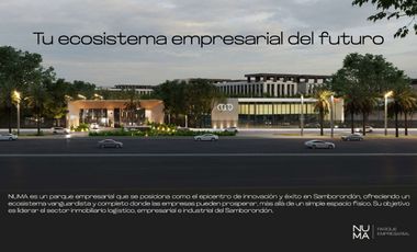 En venta terreno en Parque empresarial NUMA, via al PAN, Samborondon