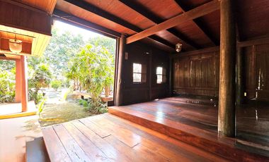 For rent: Traditional Thai-style house by the Chao Phraya River, Ayutthaya. Prime location, ideal for a restaurant,boutique hotel,or café.rent 110K