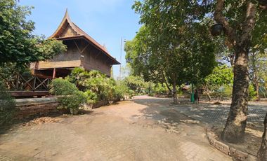 For rent: Traditional Thai-style house by the Chao Phraya River, Ayutthaya. Prime location, ideal for a restaurant,boutique hotel,or café.rent 110K