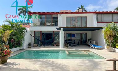 Vive el lujo y la serenidad en esta villa remodelada con alberca privada en Playa Diamante