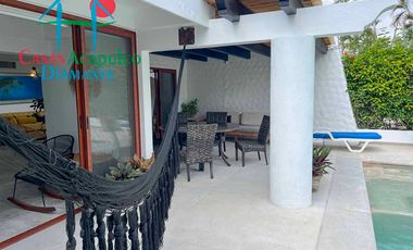 Vive el lujo y la serenidad en esta villa remodelada con alberca privada en Playa Diamante