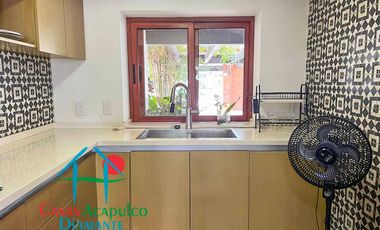 Vive el lujo y la serenidad en esta villa remodelada con alberca privada en Playa Diamante