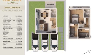 Preselling Single Detached House and lot for Sale in Consolacion Cebu
