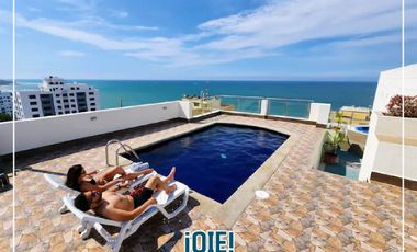 Suite en venta en edificio Torre Marina, Cerca al Mall del pacifico, Manta.