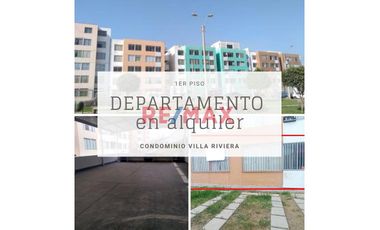 ID: 1114216 🔴Alquiler Depto. En 1Er Piso En “Condominio Villa Riviera”