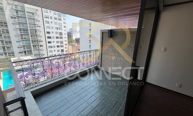 Departamento en Renta en Polanco 3R/2.5B/2E - Balcón -285 m2