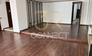 Departamento en Renta en Polanco 3R/2.5B/2E - Balcón -285 m2