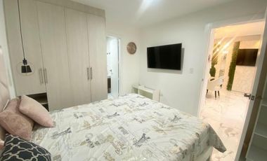 Via la costa, Renta de hermoso departamento 2 dormitorios full amoblado