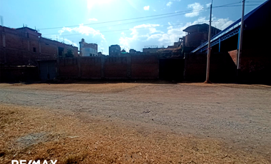 Amplio terreno en Huancayo  – 1410m² Cerca a Av. Ferrocarril
