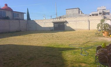 TERRENO EN RENTA EN TOLUCA BARDEADO CERCA DE AV. PACIFICO