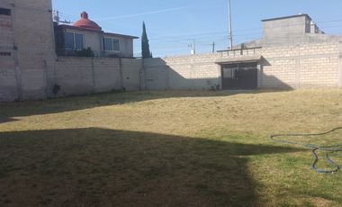 TERRENO EN RENTA EN TOLUCA BARDEADO CERCA DE AV. PACIFICO