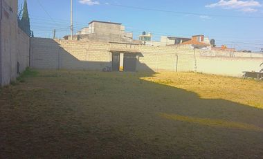 TERRENO EN RENTA EN TOLUCA BARDEADO CERCA DE AV. PACIFICO