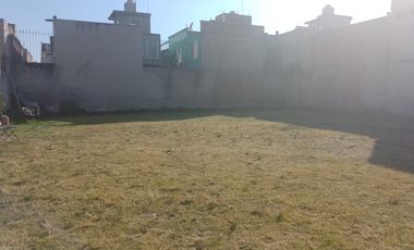 TERRENO EN RENTA EN TOLUCA BARDEADO CERCA DE AV. PACIFICO