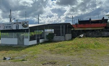 SE VENDE LOCAL COMERCIAL, TERRENO 350 M² LA INDEPENDENCIA - QUININDÉ - ESMERALDAS - ECUADOR