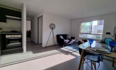 Se Arrienda Departamento 2Dormit.+2baños, Metro Santa Isabel