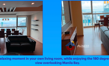 St Francis Shangrila Edsa 3 Bedroom for Sale with 180 degree views, Fully Furnished
