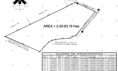19,413.97 MACROLOTE EN VENTA – UBICACIÓN ESTRATÉGICA COMERCIAL E INDUSTRIAL