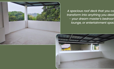 Hurry! Only a few days left to enjoy the ₱100,000 Discount on our Townhouses! Promo valid until December 31, 2025. Message now!