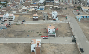Terreno de 138.89 m2 en Segundo malecón - Urb. La Estación, Pimentel