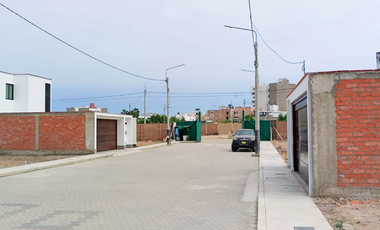Terreno de 138.89 m2 en Segundo malecón - Urb. La Estación, Pimentel