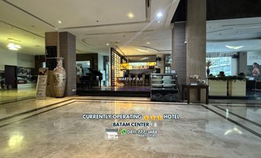 3 Star Hotel Currently Operating Full Facility Batam Center