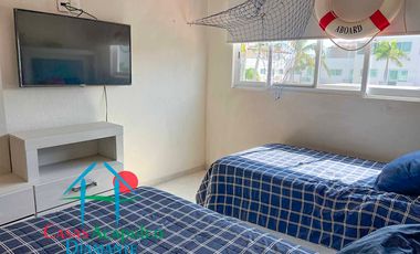 Terraza con salida al jardín y áreas comunes