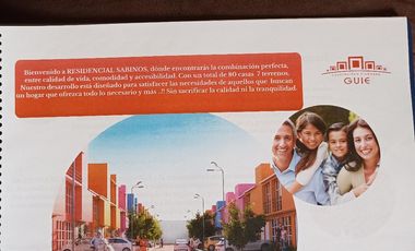 PREVENTA DE CASAS DE 2 y 3 RECÁMARAS. PUEDE APARTARLA